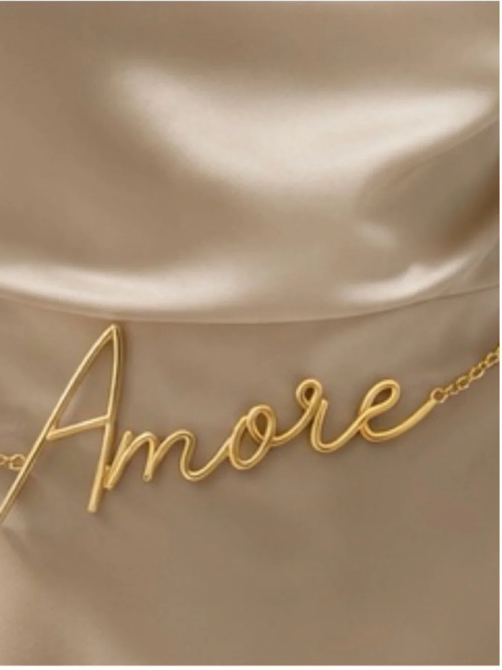 Amore Scrip Chain Waist  Belt